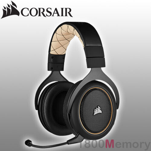 Corsair HS70 Pro Wireless Headset 7.1 Surround Sound Cream 840006610052 | eBay