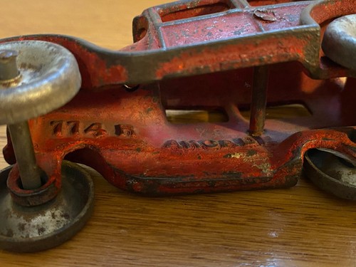 Arcade Cast Iron Toy Car Early Coupe KA-30 - 第 7/8 張圖片