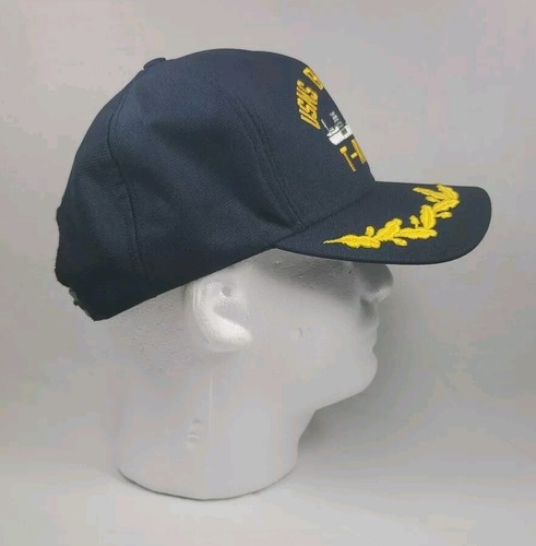 RARE USNS Bob Hope T-AKR 300 Oak Leaf Blue Snapback Baseball Trucker Hat NEC Co - Picture 4 of 7