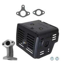 GX390 Muffler Exhaust Fits For Honda GX340 11HP & 13HP With Manifold & Nuts