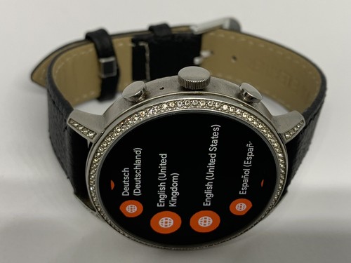 Fossil Gen 4 Authentic Digital Dial Smart Watch Custom Band FTW6016 ZA588 - Picture 8 of 12