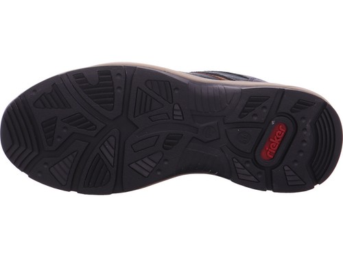 basse Scarpe uomo Scarpe Blu basse Rieker 04q8pw