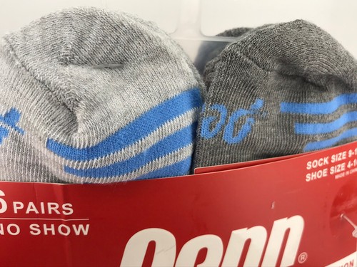 Damen-Pennsocks, grau weiß niedrig ohne Socken - 6 Paar - $ 36 unverbindliche Preisempfehlung des Herstellers ️ - Bild 5 von 11
