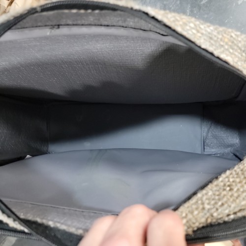 American Tourister Tweed Travel Bag Carry On Overnight Professional Suitcase EUC - Picture 11 of 15