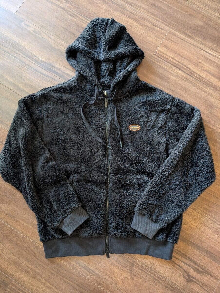 BTS Official Fleece Zip Up Hoodie Black L size PERMISSION TO BTS Official Fleece Zip Up Hoodie Black L size PERMISSION TO
