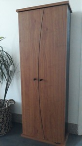 Meuble colonne Cd/dvd bois l39 p19 h105