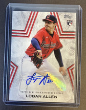2023 Topps Update Logan Allen Rookie Baseball Stars Auto #BSA-LA
