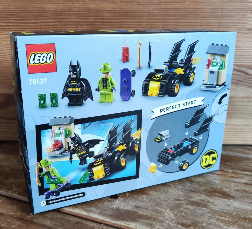 LEGO® DC Comics Super Heroes 76137 Batman Vs The Riddler Robbery boite neuve - Photo 2/2