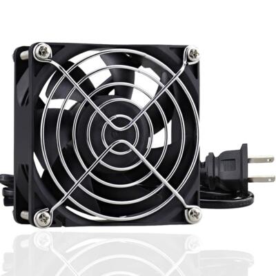 Muffin Fan 110V 115V 120V 220V 240V AC 80Mm Ventilation Exhaust Projects Coolin