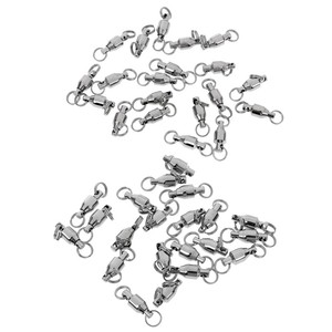 40-Pieces-Fishing-Ball-Bearing-Swivels-with-Split-Ring-Swivel-Tackle-2-4