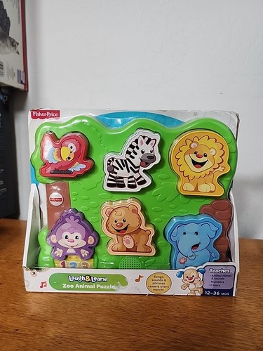 Fisher-Price Laugh & Learn Zoo Animal Puzzle - Picture 1 of 8