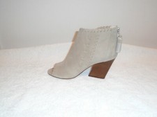 Marc Fisher SUEDE Ankle Boots GENESA LIGHT NATURAL new 9m