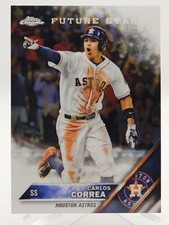 2016 Topps Chrome Future Star Rookie Carlos Correa #75 Houston Astros 