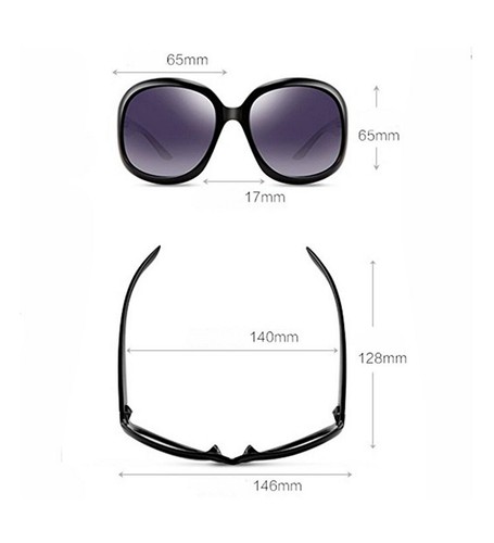 Gafas de sol polarizadas de gran tamaño de moda para mujer - Protección UV Tonos de moda - Imagen 29 de 35