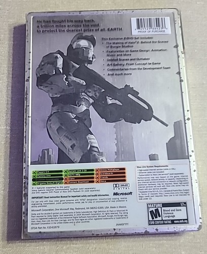 NO GAME DISC Halo 2: Limited Collector's Edition (Microsoft Xbox, 2004) - Picture 2 of 5