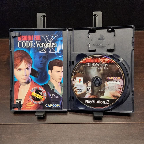 Resident Evil Code Veronica X 5th Anniversary Edition PlayStation 2 PS2 NO DEMO