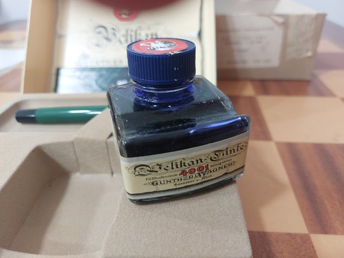 💎 Penna stilografica pelikan M481 EF Gunther Wagner nuova con inchiostro 481 - Foto 12 di 12