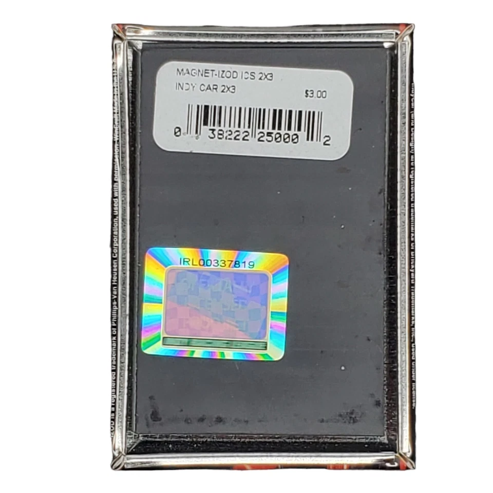 WinCraft印第安纳波利斯赛车场Izod系列Indycar赛车磁铁 — 第 2/2 张图片