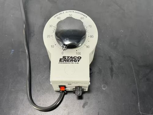 STACO ENERGY VARIABLE AUTOTRANSFORMER 3PN1010B INPUT 120V OUTPUT 0-140V 10A - Picture 4 of 5