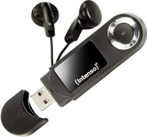 Intenso 3601470 Lettore MP3 16 GB LCD USB 2.0 Nero Cuffie Music Walker 16 GB