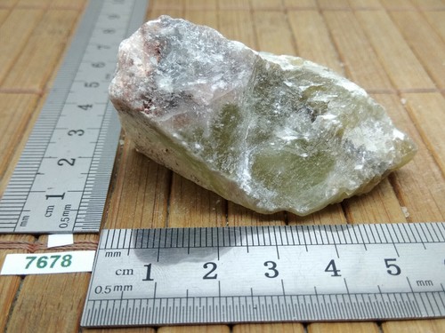 Grosse CALCITE VERTE du Mexique 60 gr pierre brute lithotherapie reiki mineraux - Foto 4 di 8