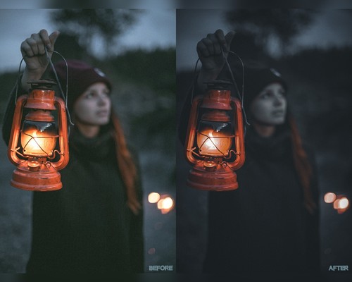 5 insta Fade presets Lightroom presets Moody presets Dark presets Cinematic - Picture 6 of 9