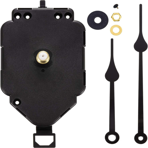 Pendulum Clock Movement Replacement - Long Shaft Quartz Mechanism | eBay