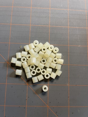 876 ESPACIADOR/SEPARADOR REDONDO NYLON #4 1/4” KEYSTONE (50 POR LOTE) - Imagen 4 de 5