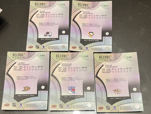 LOT-26 21-22 Allure Rookie NHLShield 1917/2005 Byfield Drysdale Perfetti UPK RC - Picture 10 of 12
