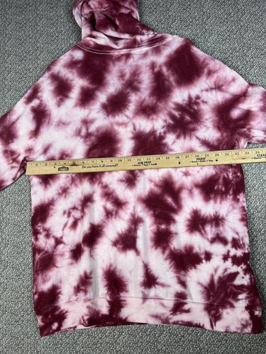 Sandlot Grafik Hoodie rot weiß gefärbt Krawatte Neu mit Etikett neu Sweatshirt Größe Large - Bild 8 von 9