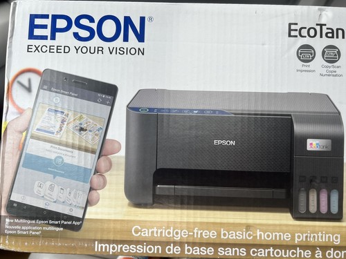 Impresora todo en uno Epson EcoTank ET-2400 escaneo WiFi móvil nueva caja abierta - Imagen 3 de 15