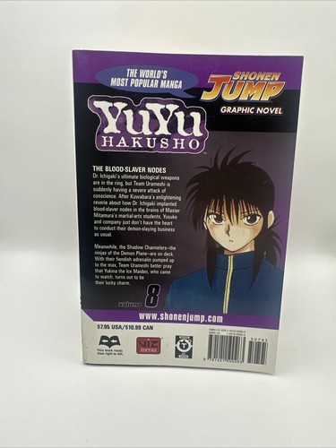 YuYu Hakusho, Vol. 1 - 10 englische Manga Buch von Togashi Yoshihiro Set!! Lesen Sie Des - Bild 18 von 22