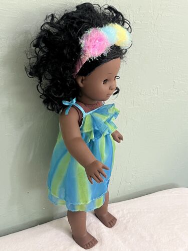 Pottery Barn Kids süße AMELIA Sonderedition Gotz Puppe 18 Zoll Regenbogenfee - Bild 5 von 9