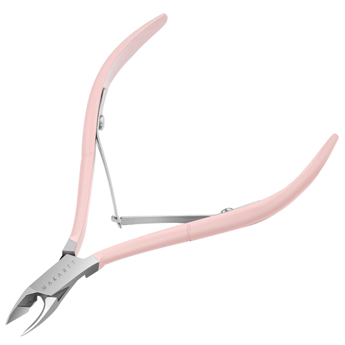 Pinzas cutícula rosa, afiladas, para manicura, uso professional y hogar. - Foto 10 di 12