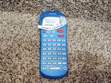 Dymo LetraTag Label Maker Blue tested working Nice