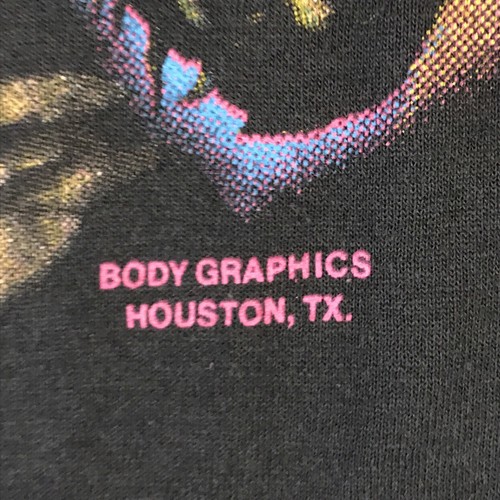 Vintage 86 Boris Vallejo PRIMEVAL WOMAN DRAGONS T-Shirt HEAVY METAL FANTASY Lg - Bild 4 von 9