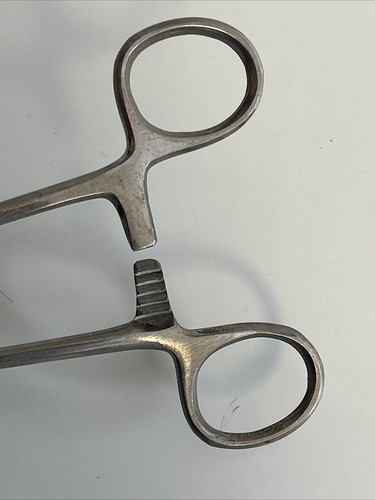 Vintage Stainless Steel Forceps Made In Pakistan 16” Forceps - Picture 7 of 9