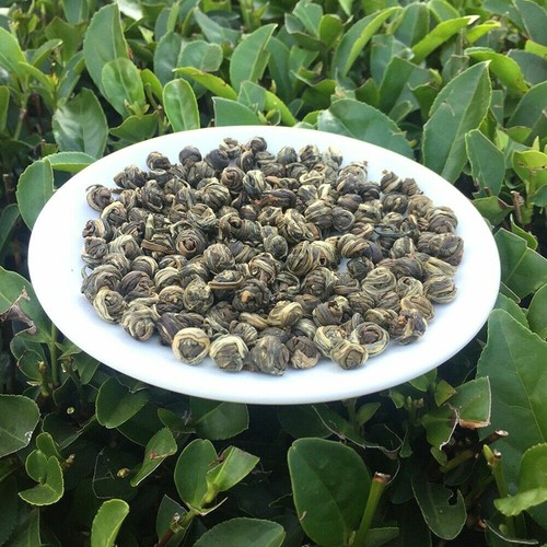 Organic Jasmine Green Tea Dragon Ball Tea Chinese Loose Leaf 100g/3.5oz - Picture 4 of 11