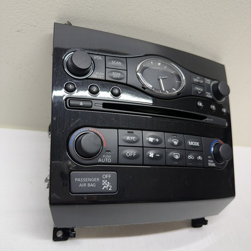 2009-2015 INFINITI G37 Q60 RADIO HEATER CLIMATE CONTROL PANEL 25810 1CA1B OEM - Picture 2 of 13
