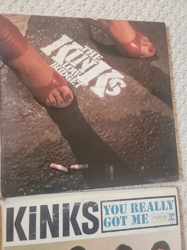 The Kinks Lot 4 Records Low Budget, Misfits & 2 Other Older Kinks Lp's See Photo - Picture 3 of 21