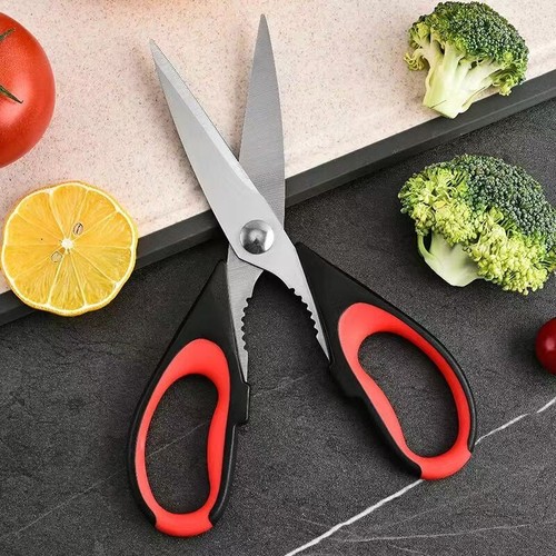 2 PCS Kitchen Scissors Stainless Steel Shears Heavy Duty Multi-purpose Scissors - Picture 2 of 6
