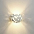 Lámpara de pared de iluminación de pared de interior de yeso