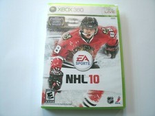 NHL 10 - Xbox 360 Game - Complete 