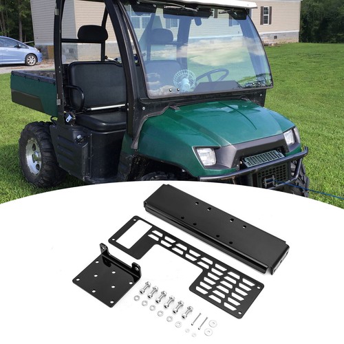 Heavy-Duty Steel Winch Mount For 2001-09 Polaris Ranger 425 500 700 TM Full-Size - Picture 1 of 7