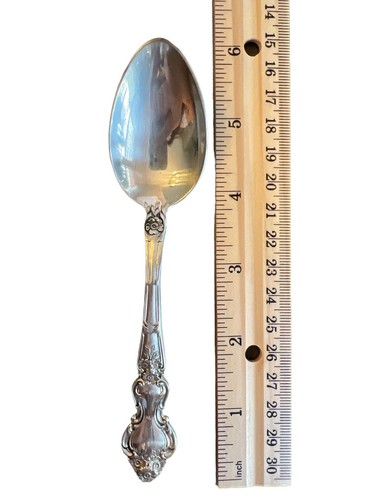 Wallace Meadow Rose Sterling Silver Teaspoon- No Monograms. 1907 - Picture 7 of 7
