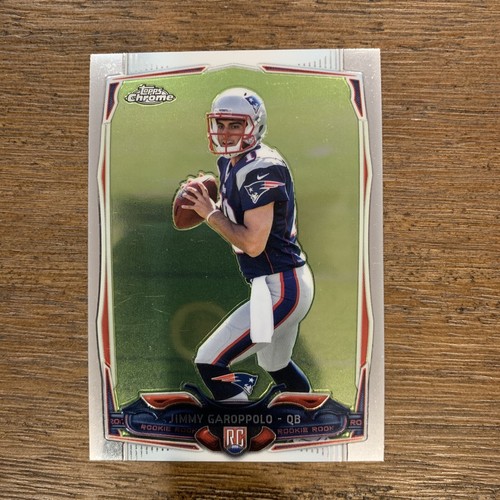 2014 Topps Chrome JIMMY GAROPPOLO #150 Rookie RC Football Card - Picture 1 of 2
