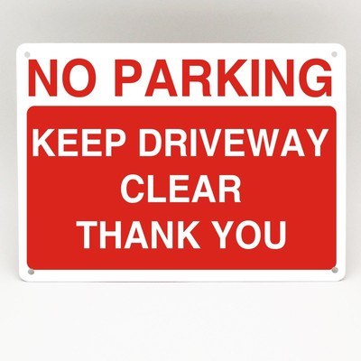 Private Parking Metal Sign Personalised Badge Fun For Car Gate Driveway Garage