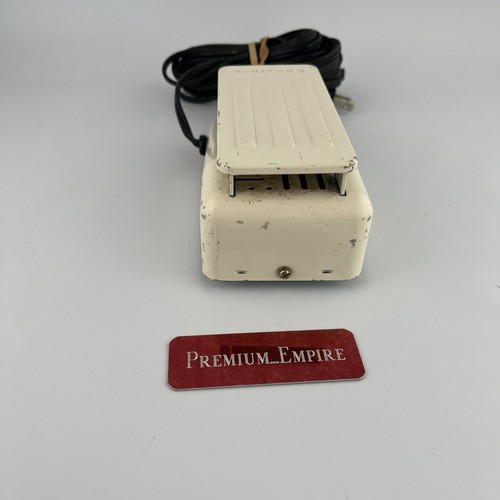 Kenmore 6812 Sewing Machine Foot Pedal White Metal Vintage - Picture 11 of 14