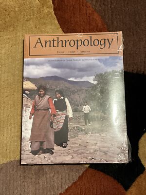 Anthropology textbook With Disc
