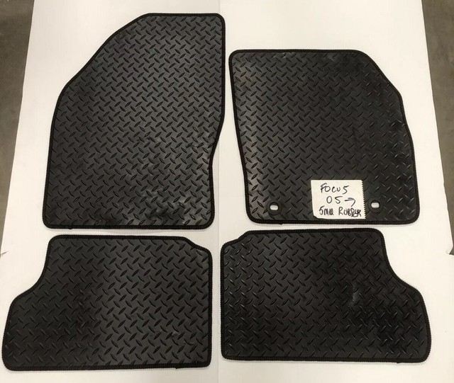 4 Piece Black Car Floor Mat Set Ford Focus St 05 On Yogatopics Com
